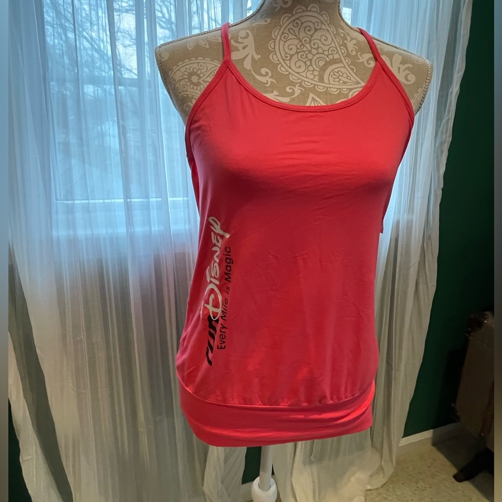 NWT runDisney Champion yoga style racerback tank ladies Small